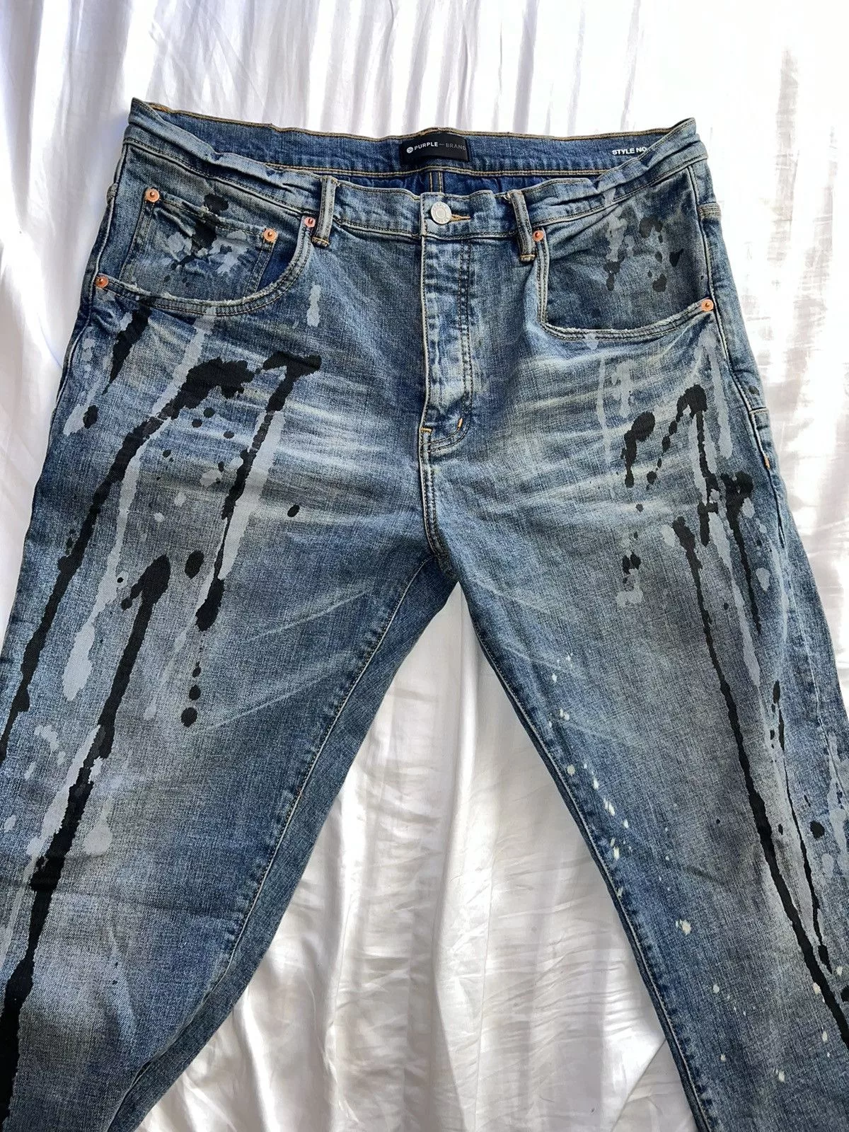Purple Denim Purple Blue