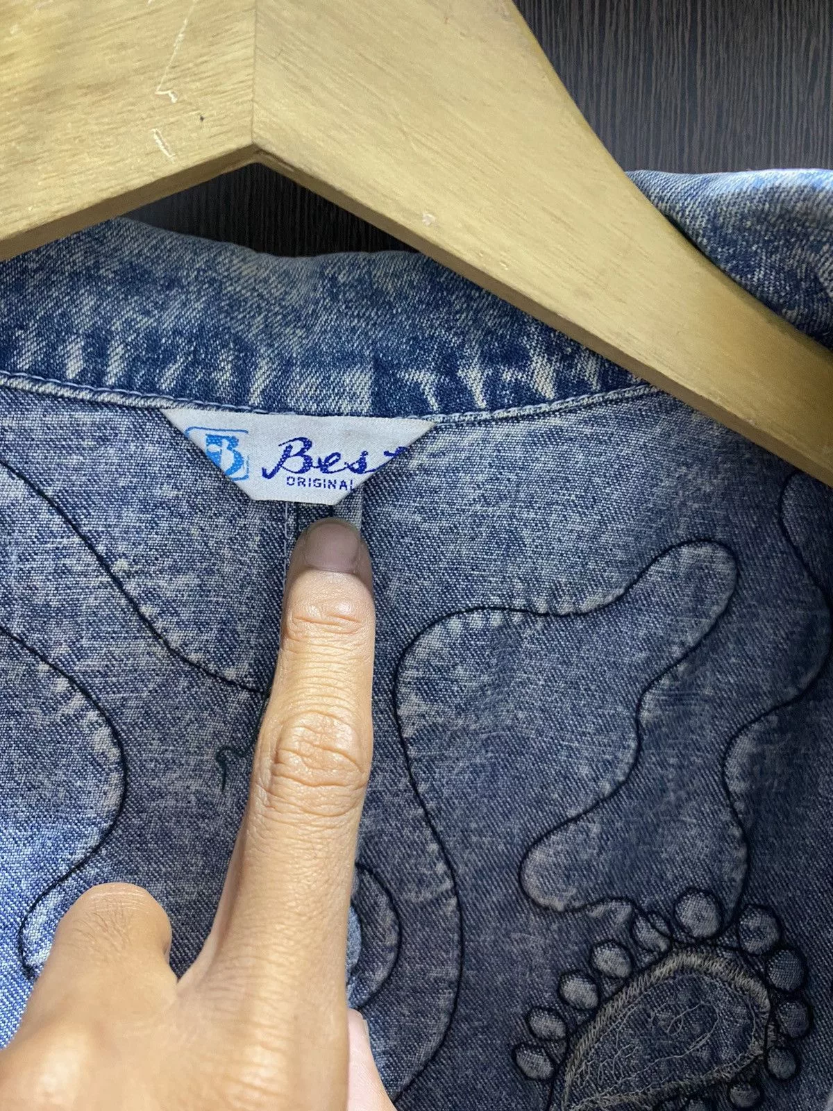 If Six Was Nine Denim Jackets If Six Was Nine × Le Grande Bleu (L.G.B.) × Vintage Best denim archive jacket like LgB style Blue