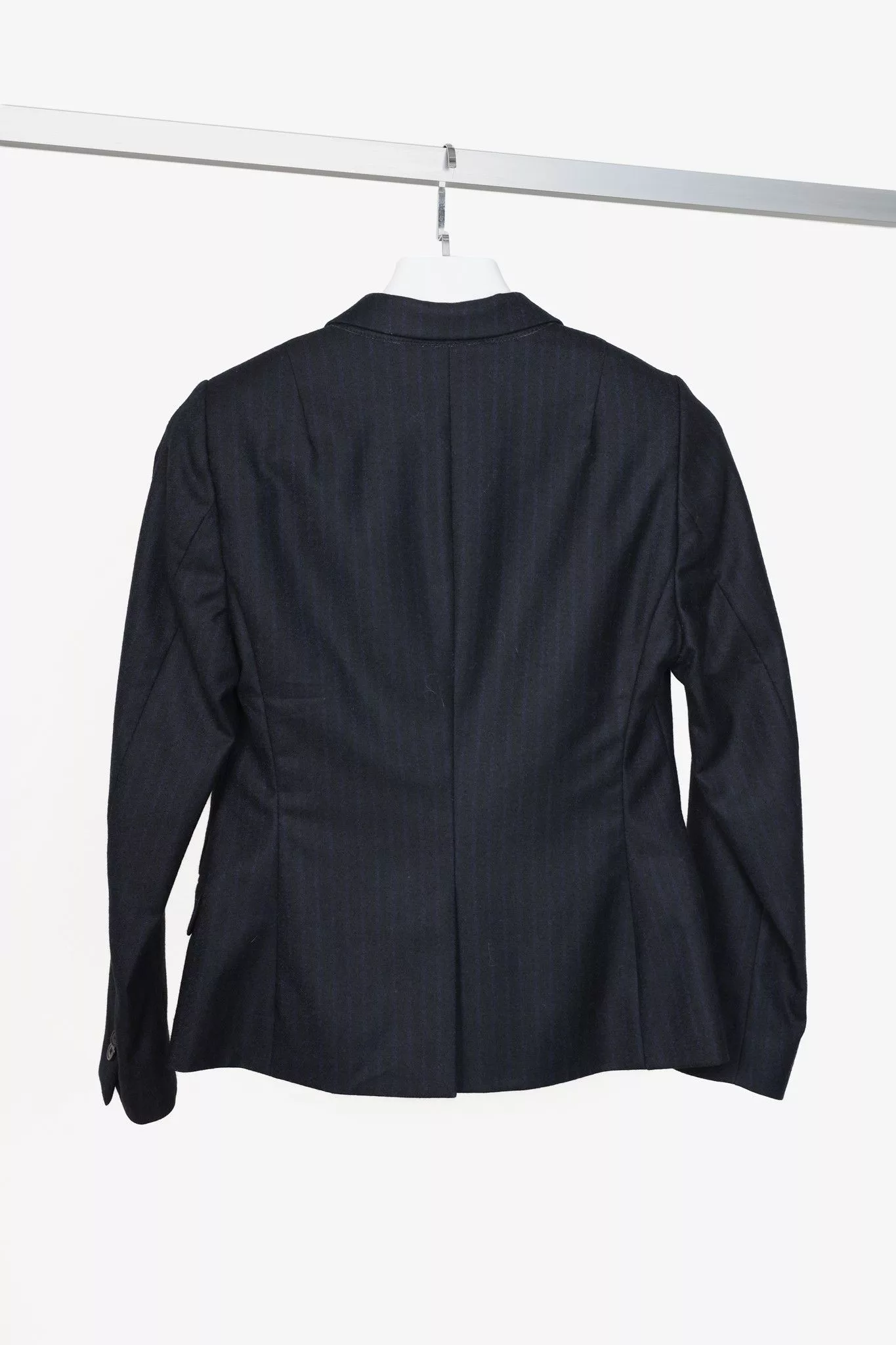 Dries Van Noten Blazers Dries Van Noten Navy Wool Blazer Black