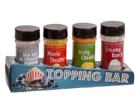 Classic Popcorn Topping Bar