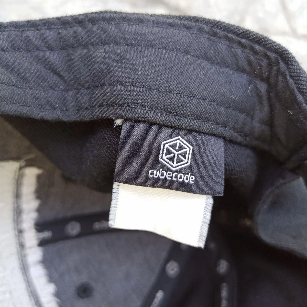Hypebeast Hats Hypebeast Sick cubecode snapback hat Black