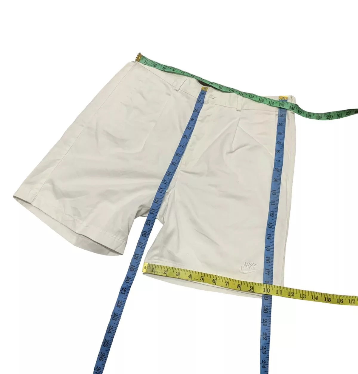 Vintage Nike Shorts Pants White Sportswear