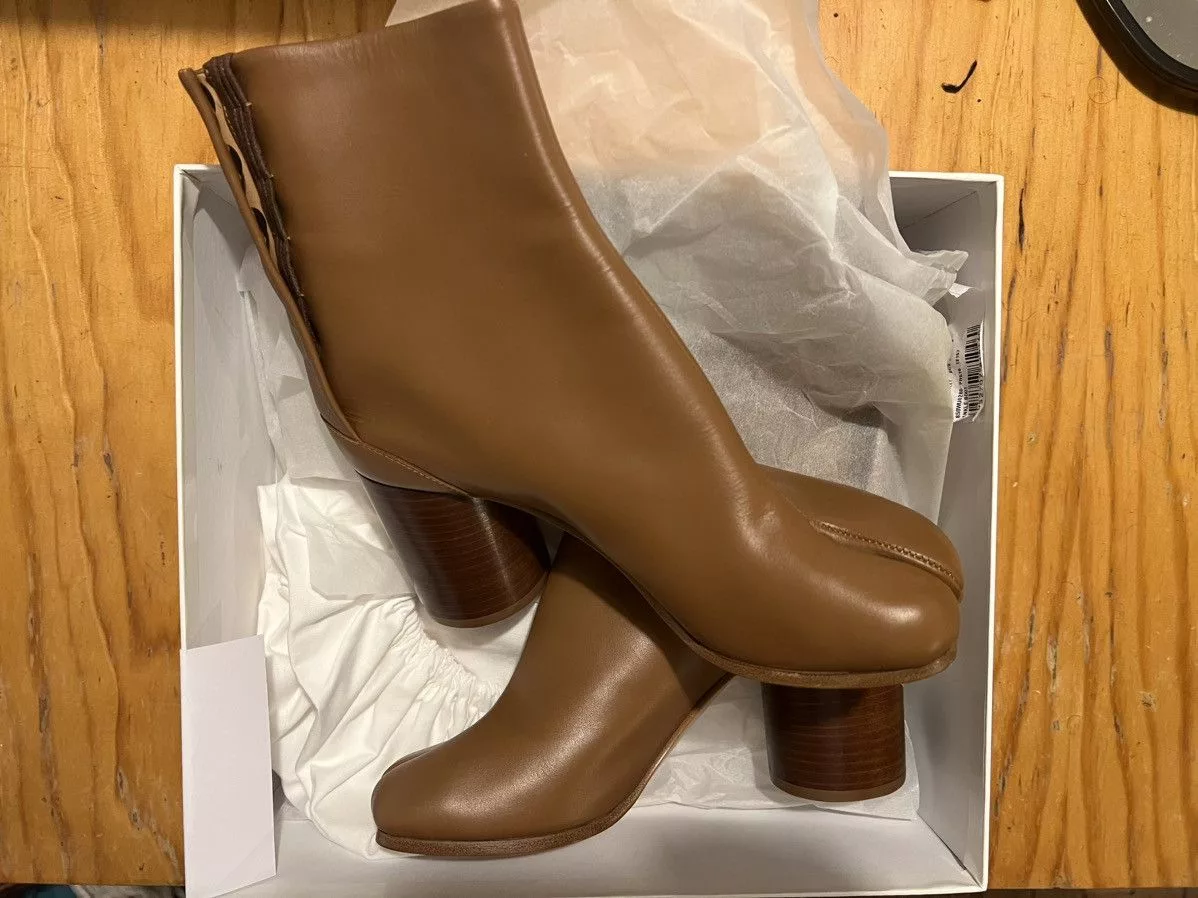 Maison Margiela Boots Maison Margiela Tabi Brown