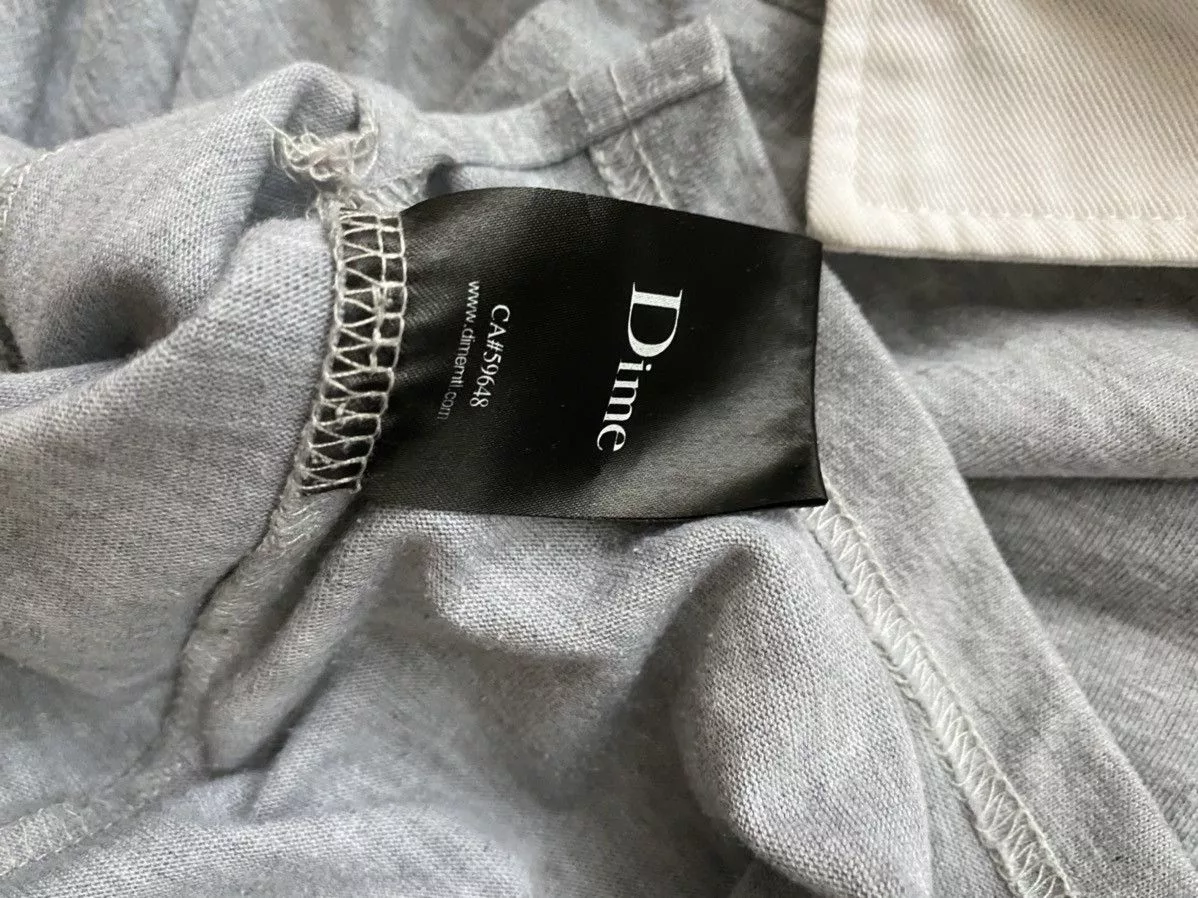 Dime Polos Dime Longsleeve Polo Gray