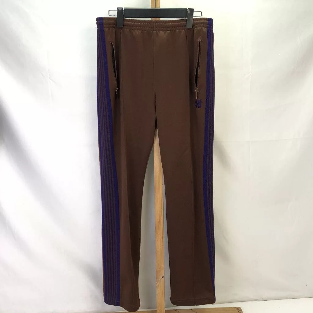 Needles Sweatpants Joggers Needles Sweat Pants Narrow Track Poly Smooth Brown