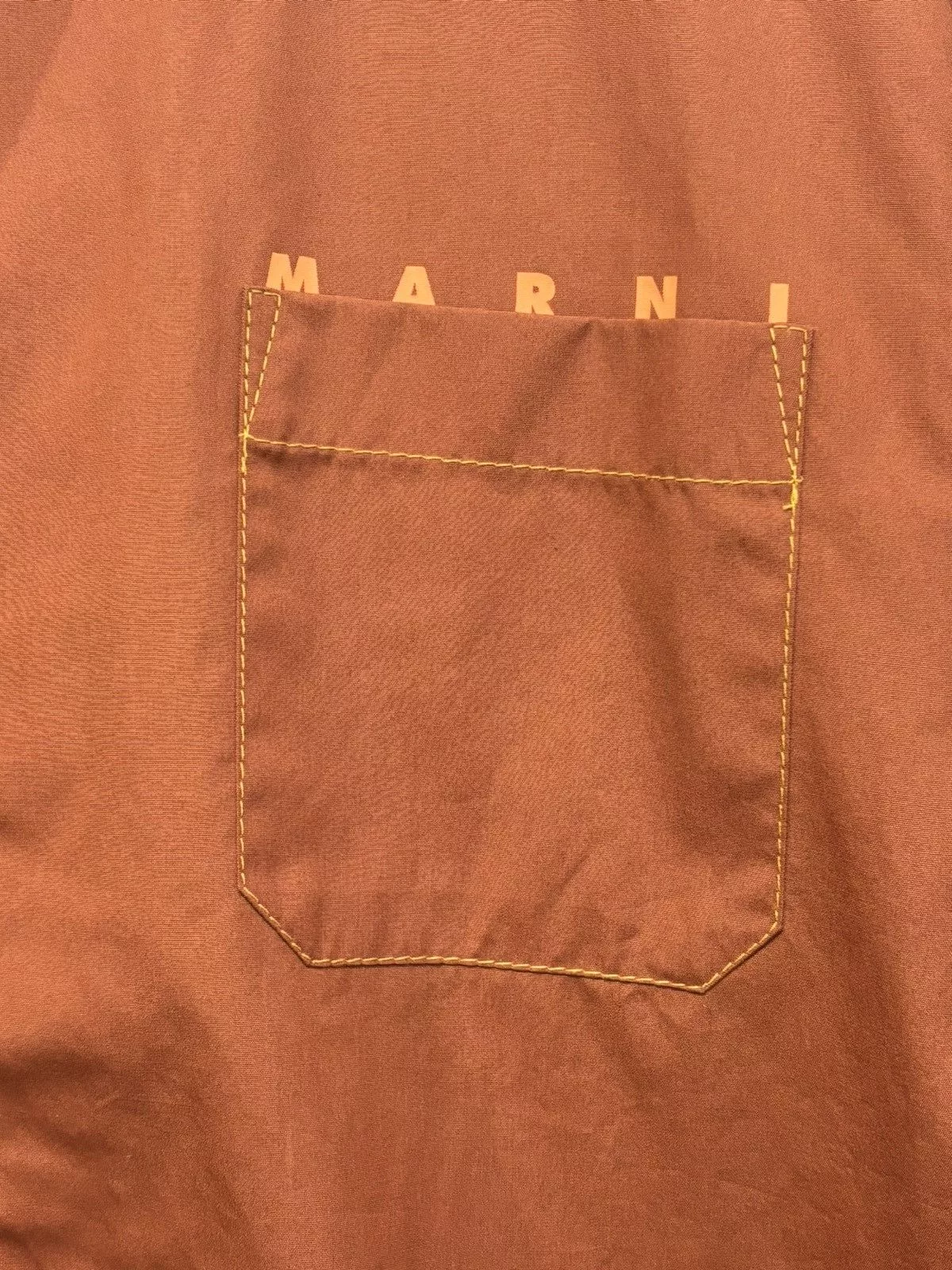 Marni Shirts Button Ups Marni Button Up Shirt Brown