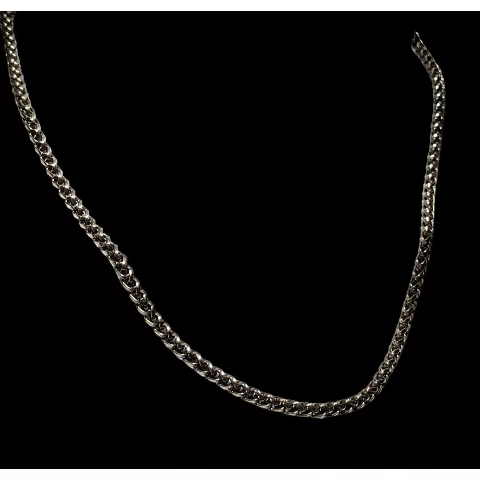 Other Necklaces Other Silver Braided Chain