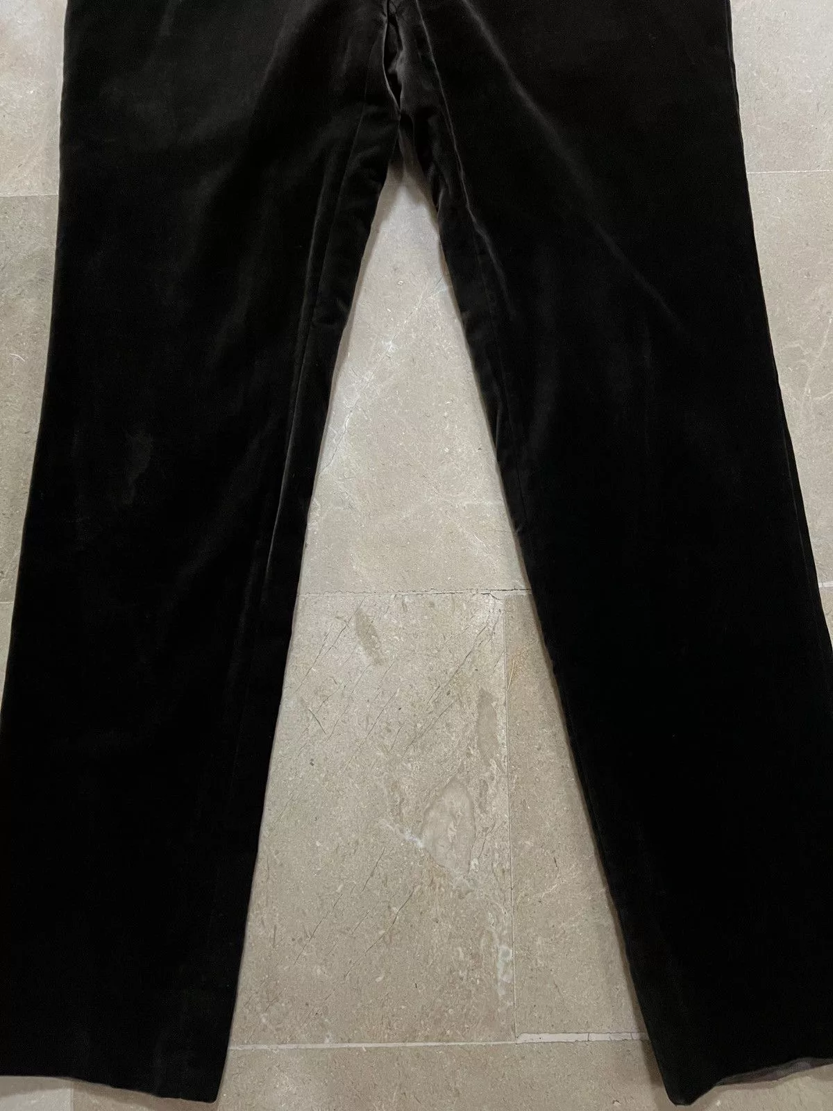 Hermes Casual Pants Hermes velvet trousers Brown