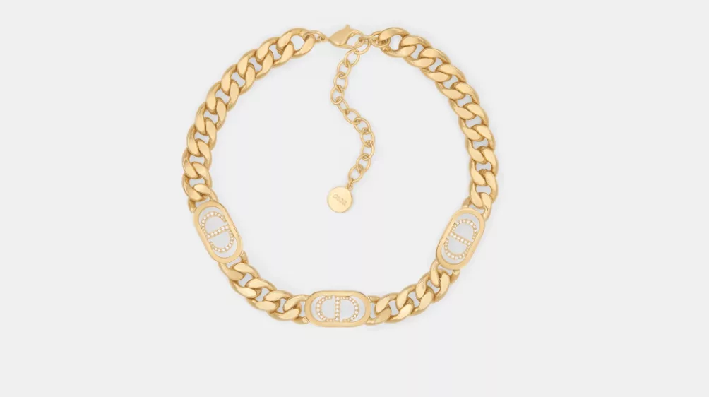 Dior Necklaces Dior o1w1db10424 Size: OS 30 Montaigne Necklace in Gold