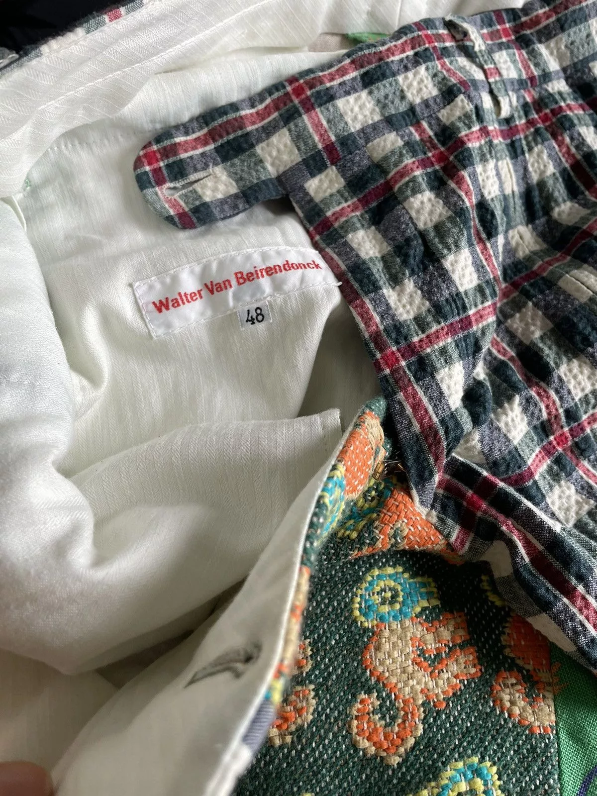 Walter Van Beirendonck Casual Pants Walter van beirendonck sharp zip pants Green
