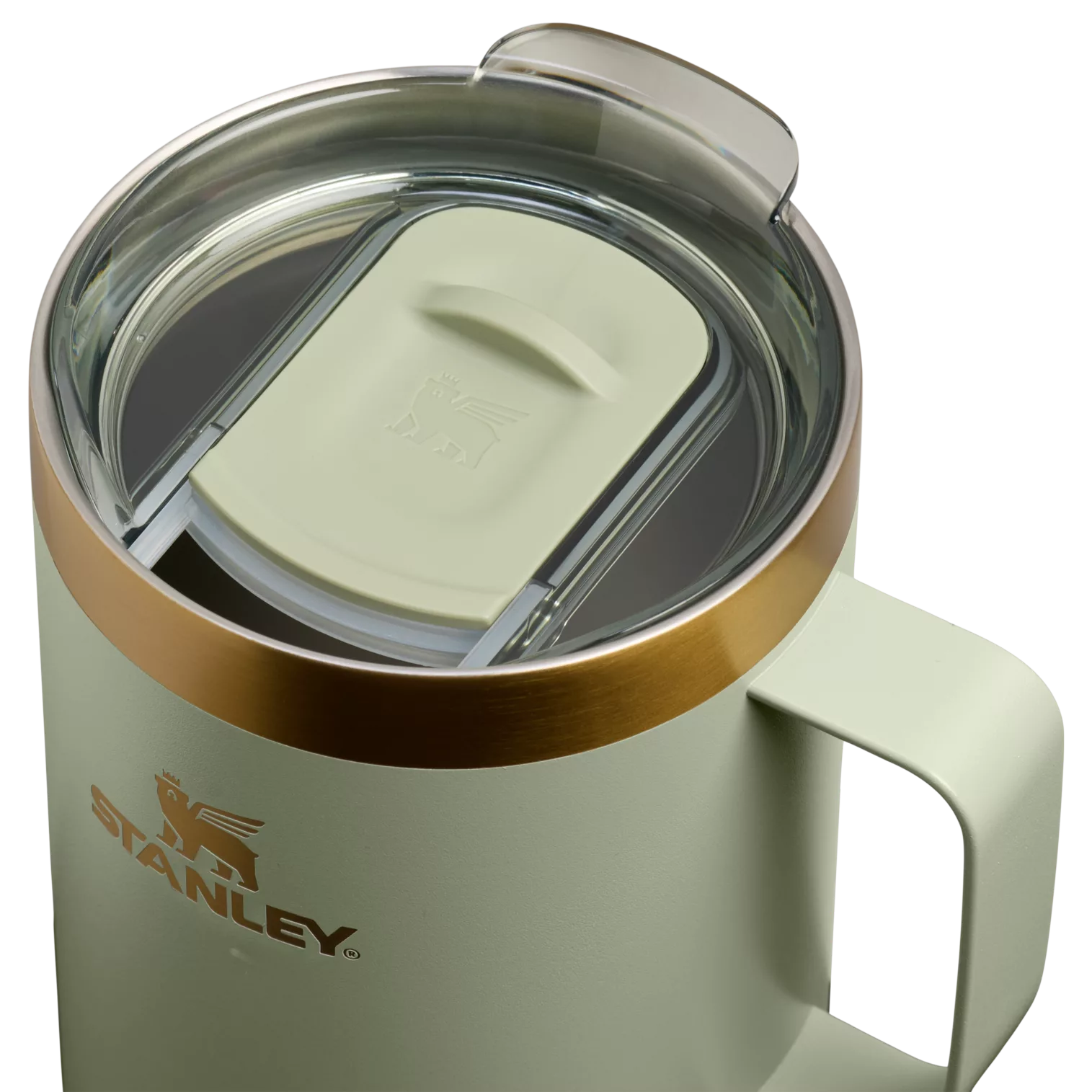 Stanley 24 OZ Everyday Camp Mug In Juniper Green