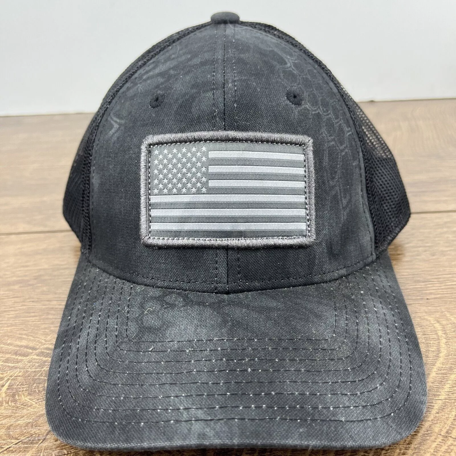 Other Hats Other USA Flag Snapback Hat American Flag Gray Hat Adjustable Adul