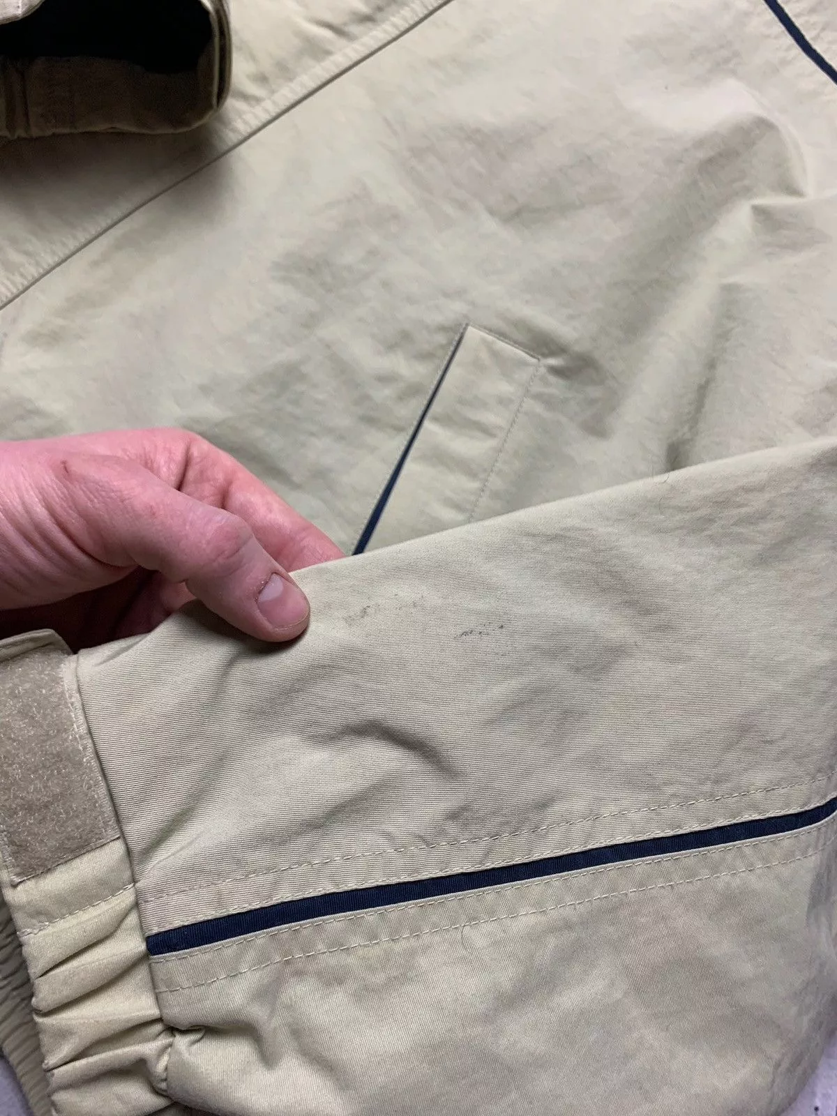 Fred Perry Light Jackets Fred Perry × Vintage Vintage Jacket Fred Perry size L Beige Streetwear