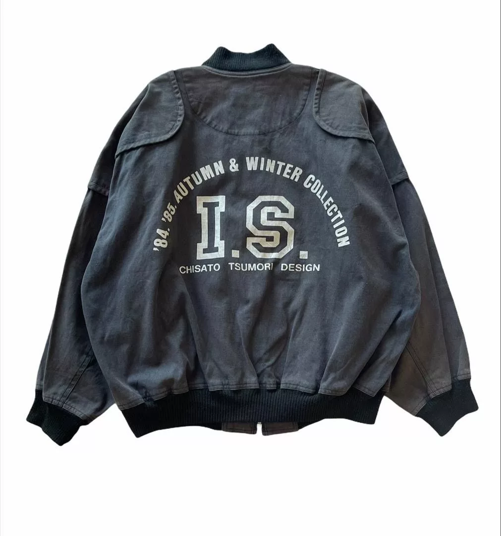 Issey Miyake Bombers AW84/85 Issey Miyake Bomber Jacket Black