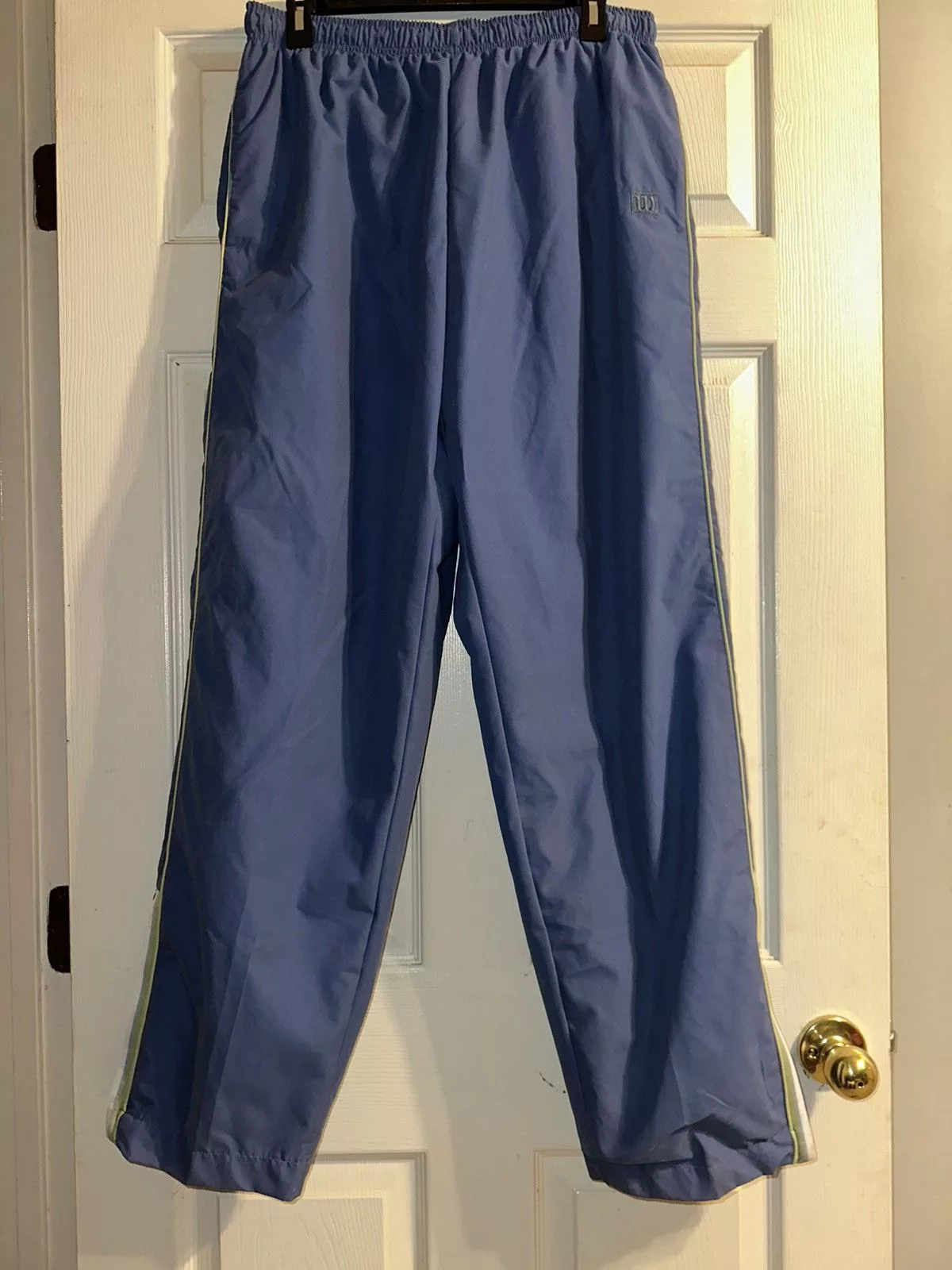 Vintage Pants Vintage × Wilson Vintage Wilson Athletics Blue Green Side Stripe pants Streetwear