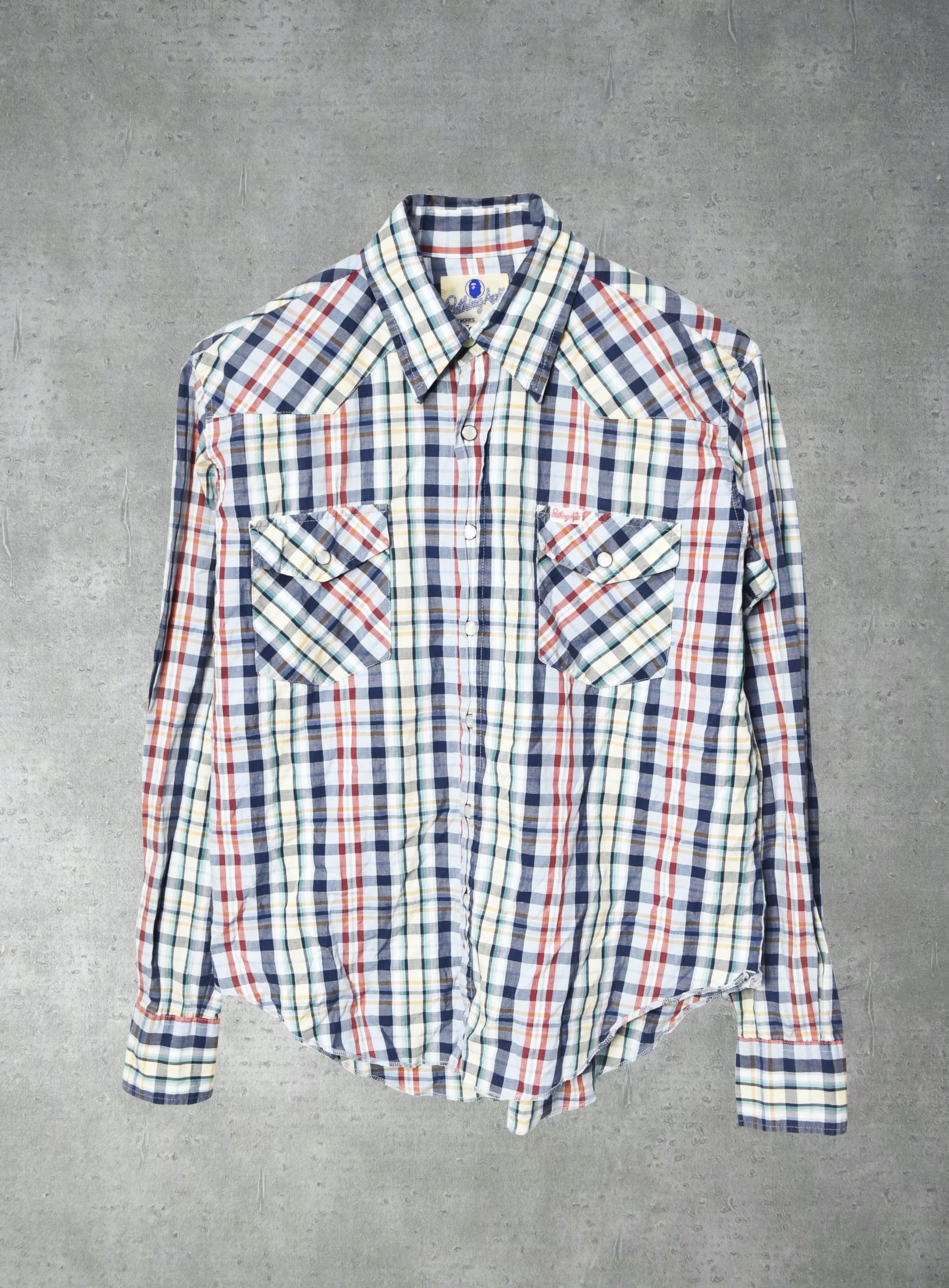 Bape Shirts Button Ups Bape × Nigo BAPE/western check shirt/23681 - 0508 50 Multi