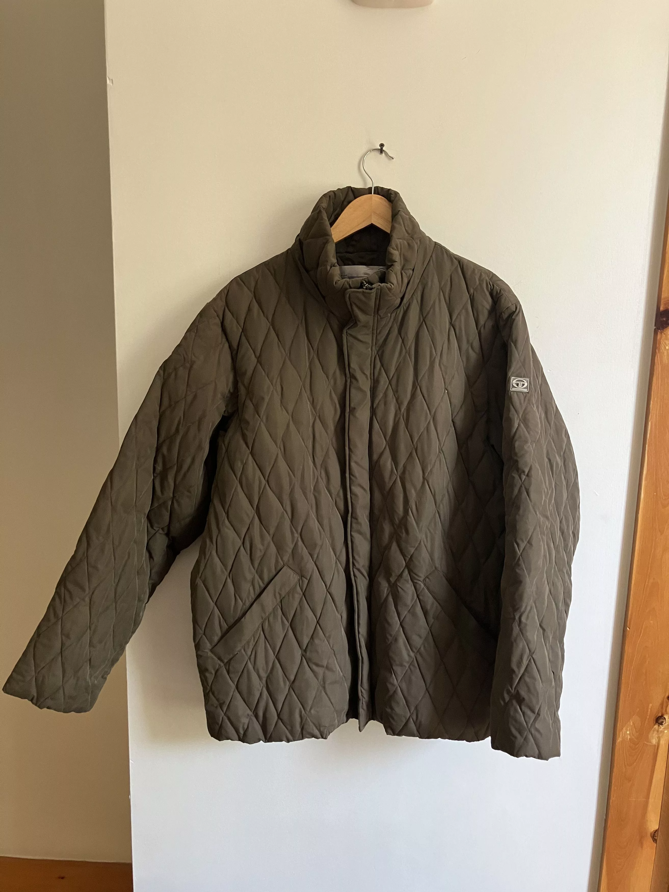 Sergio Tacchini Heavy Coats Sergio Tacchini Quilted Down Jacket Green