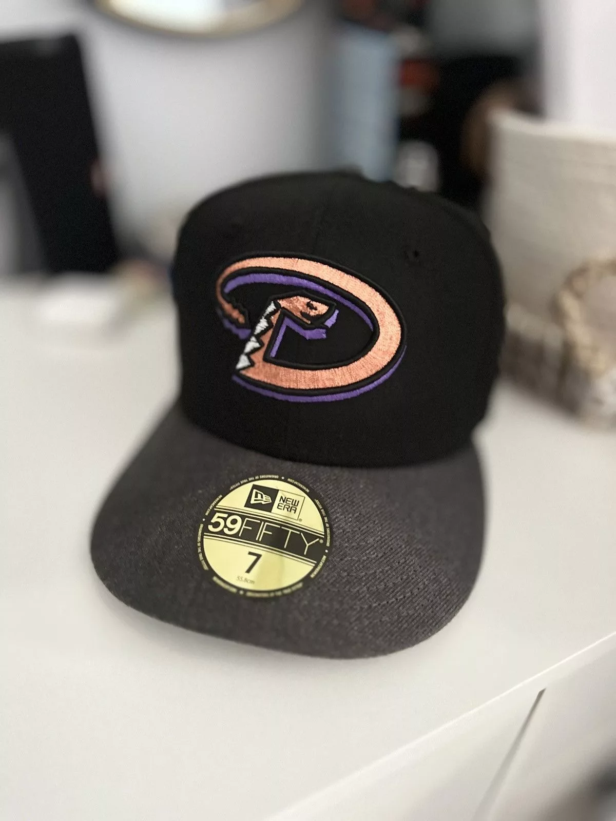 New Era Hats New Era Arizona Diamondbacks fitted hat Black