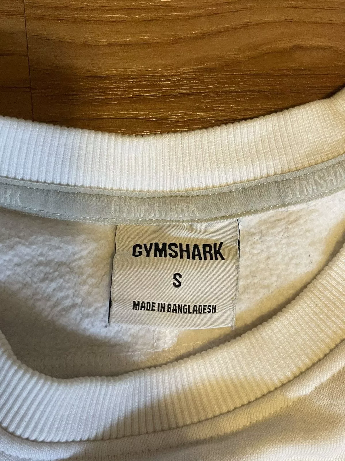Gymshark Sweatshirts Hoodies White Gymshark Pullover⚪️🦈