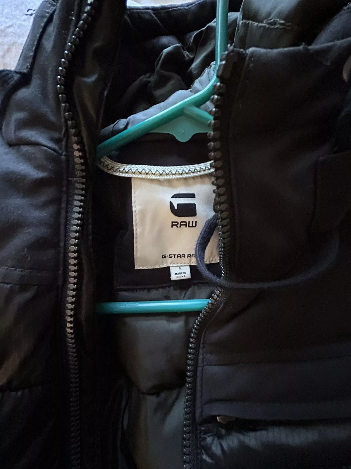 G-Star Bombers G-Star BLACK G STAR PUFFER 🧥