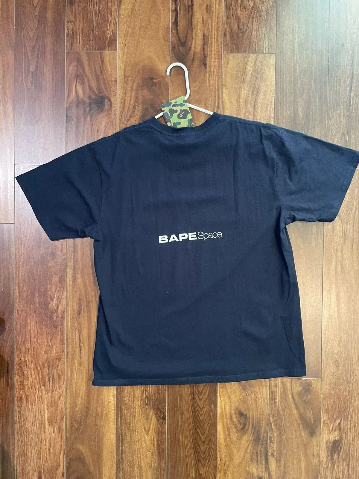 Bape Short Sleeve T Shirts Bape Space Tee Blue
