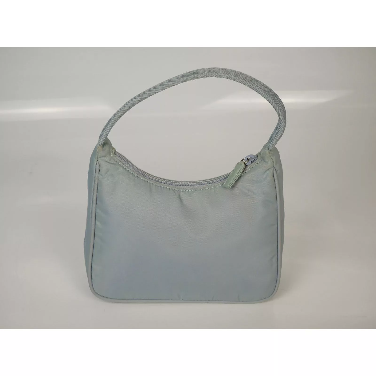 Prada Mini Bags Prada 2000 Nylon Shoulder Bag Gray