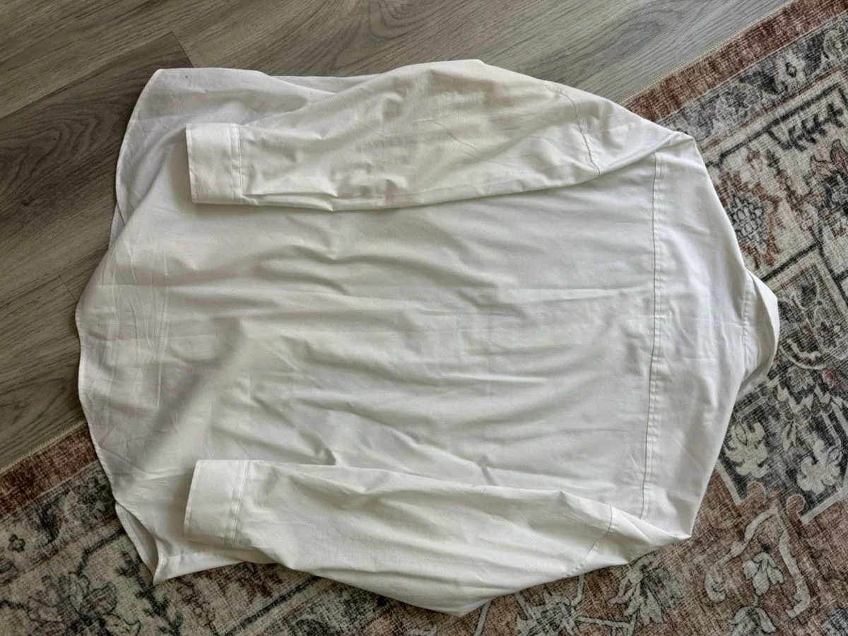 Asos Shirts Button Ups Asos Long Sleeve Button Up Shirt White