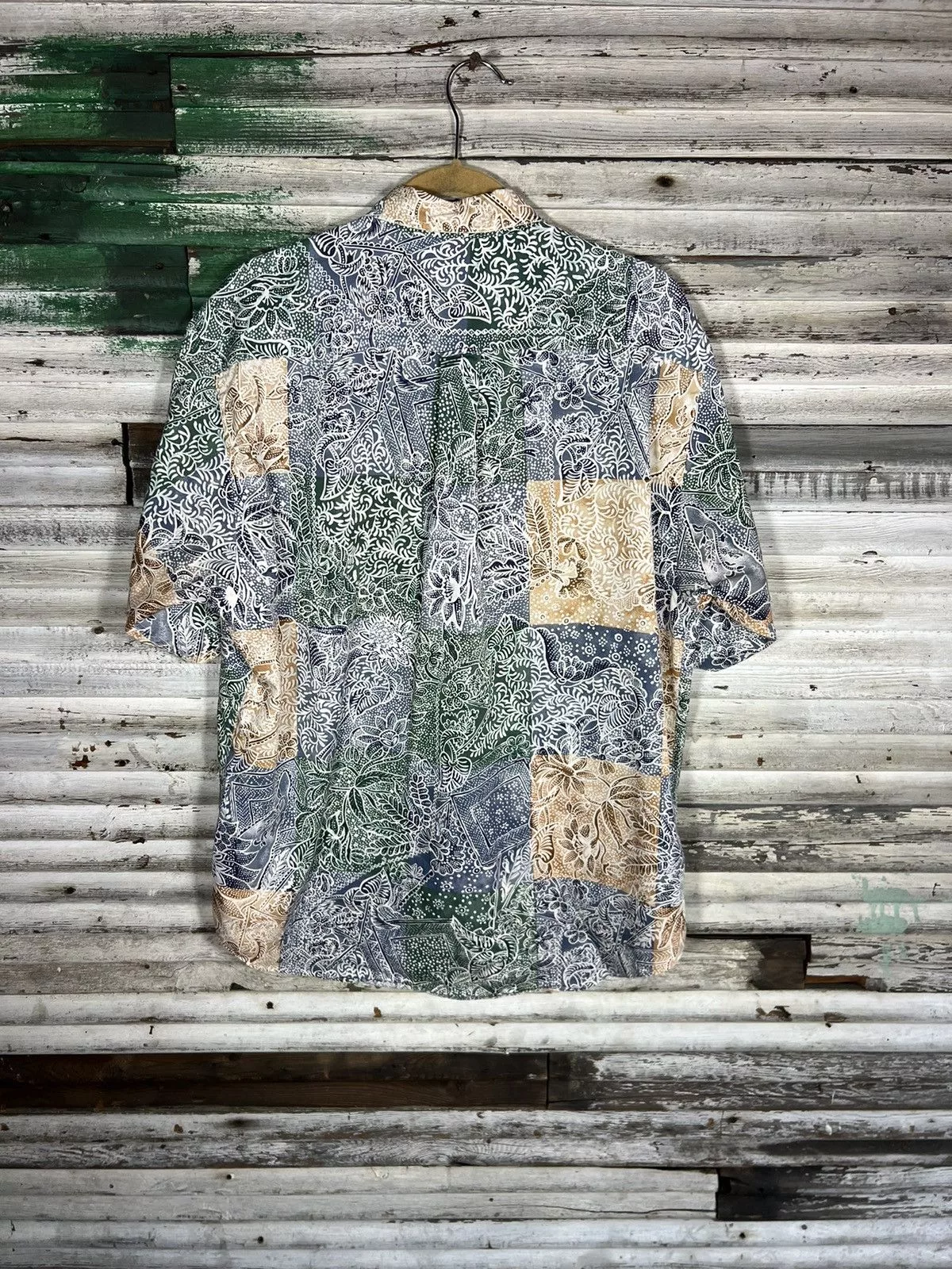 Nautica Shirts Button Ups Nautica Hawaiian Shirt Blue