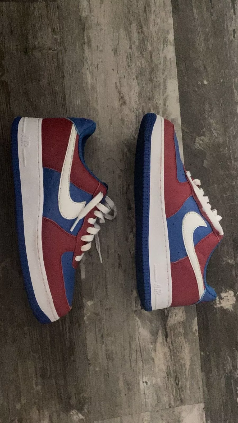 Nike Low Top Sneakers Nike Custom Af1 Red