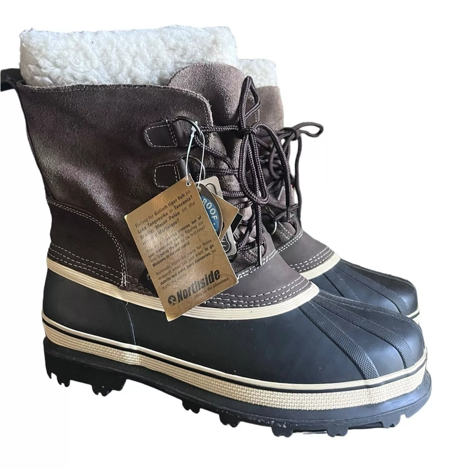 Other Boots Other Northside Men's Back Country Waterproof Pack Boots in Brown