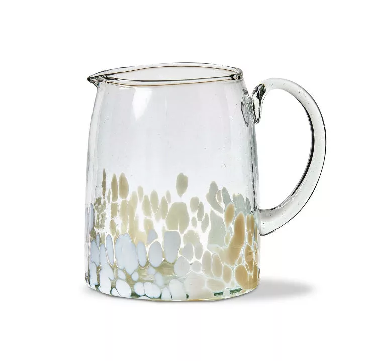 Pinto Confetti Pitcher White