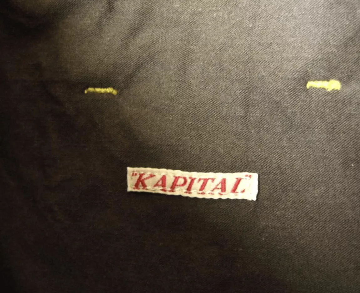 Kapital Pants KAPITAL Amish multi-pattern/ multicolor pants