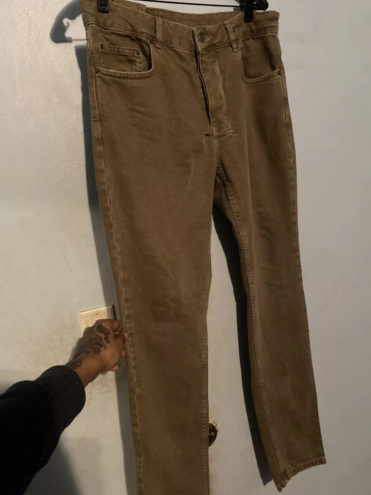 Ksubi Denim Ksubi Khaki Jeans Beige