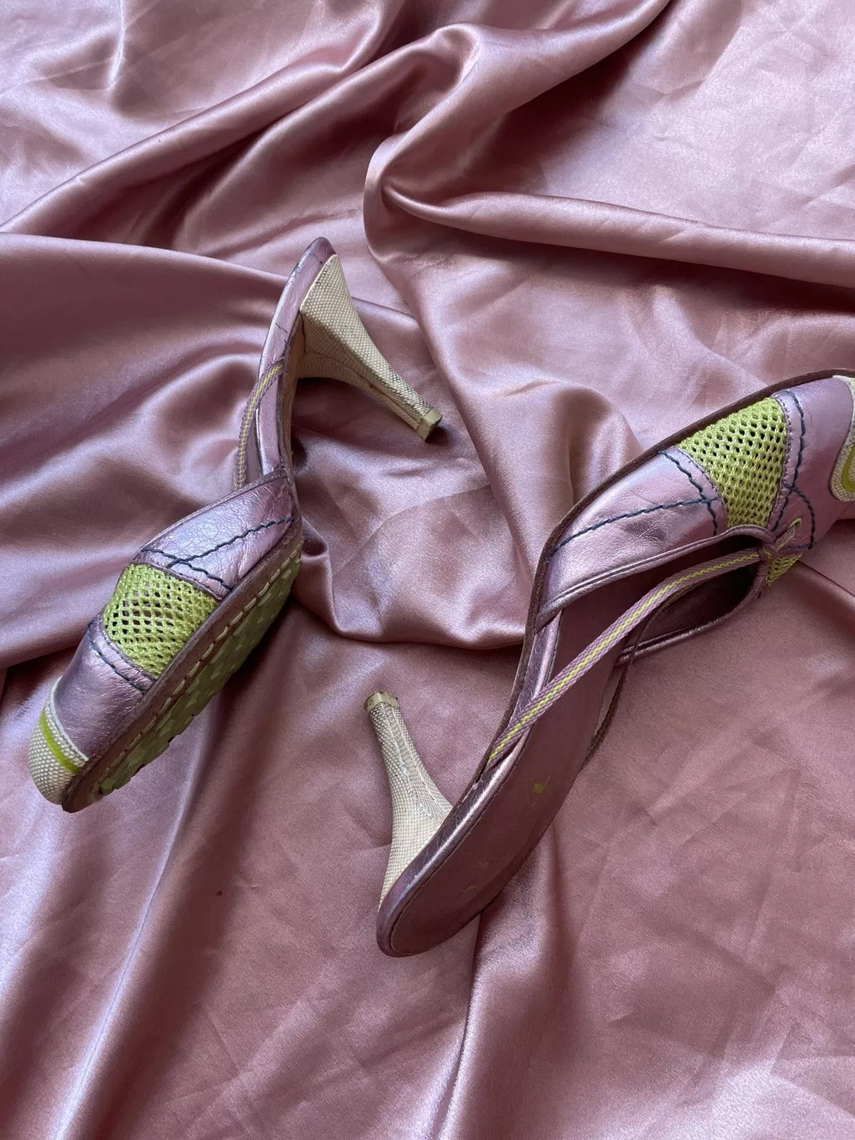 Y2k Diesel mules Pink