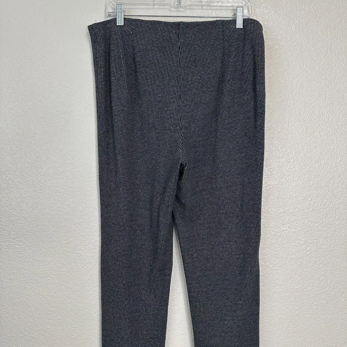 Other Pants Other J. Jill Ponte Slim Leg Herringbone Pull-On Pants Multi