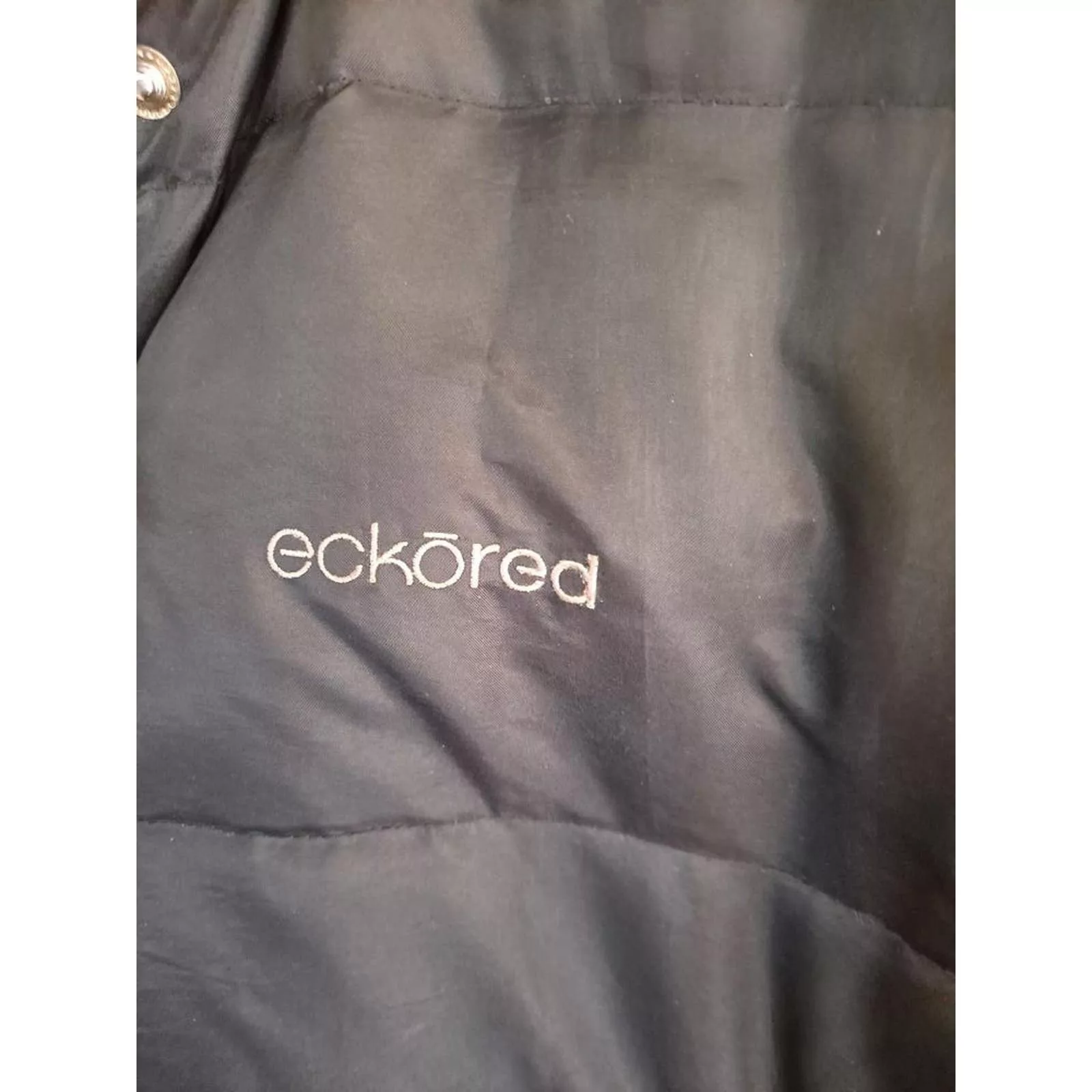 Ecko Unltd. Coats Ecko Unltd. Ecko Red‎ Long Black Hooded Puffer Coat Size XL
