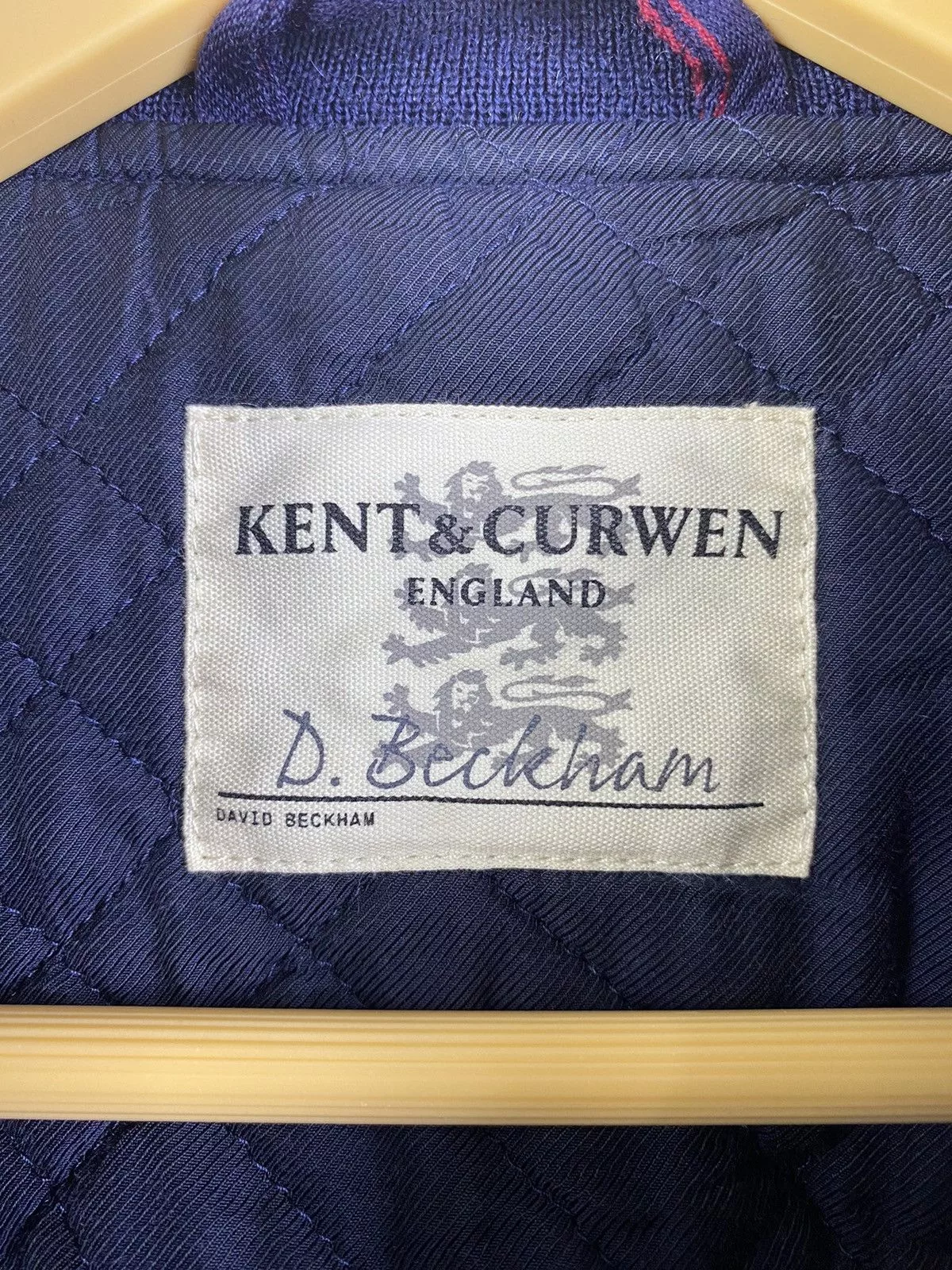 David Beckham Bombers KURT & CURWEN by DAVID BECKHAM BOMBER JACKET Blue
