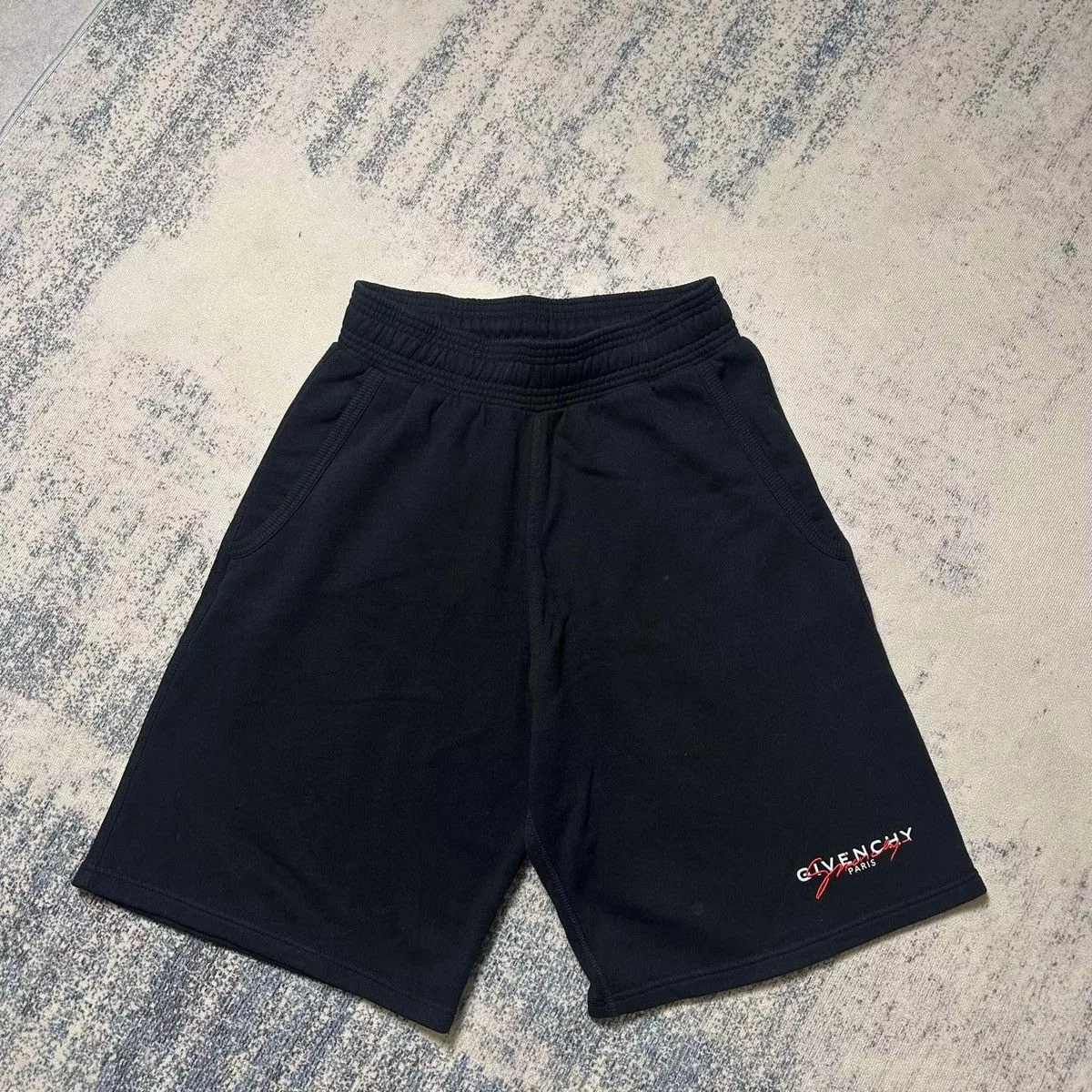Givenchy Shorts GIVENCHY LOGO SHORT PANTS Black Luxury