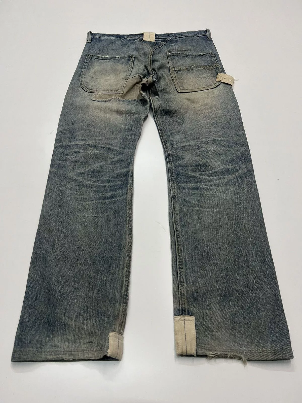 R.NEWBOLD DENIM JEANS SIZE 32 Blue
