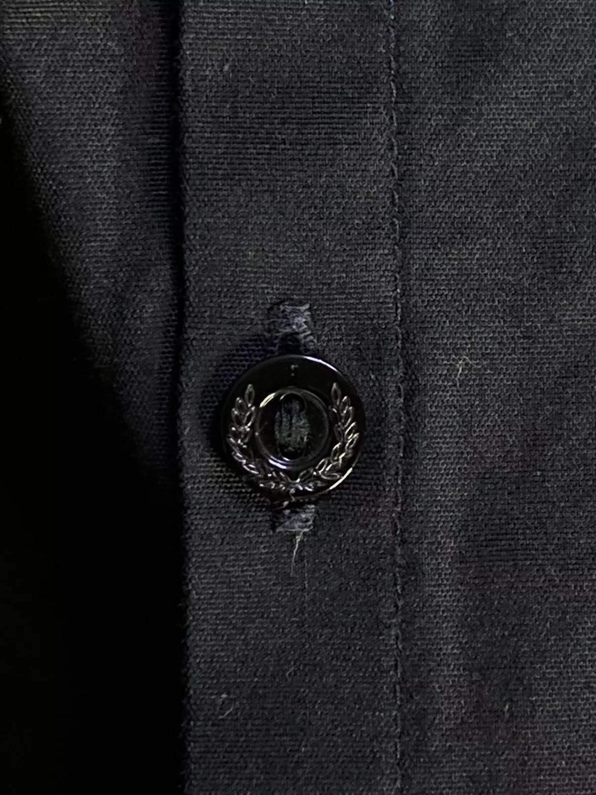 Fred Perry Shirts Button Ups Fred Perry Classic Button Down Long Sleeve | Black Medium Luxury