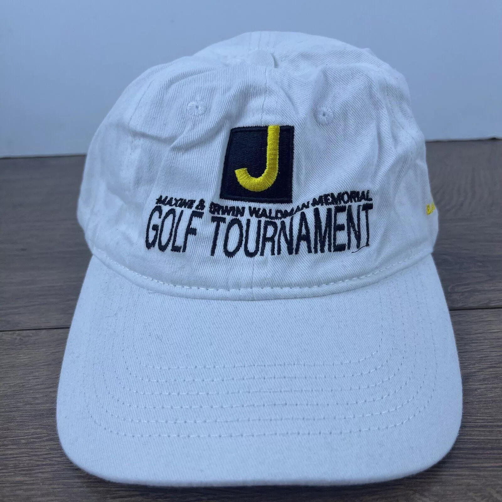 Other Hats Other Maxine Erwin Waldman Golf Tournament Hat White Hat Adjustabl