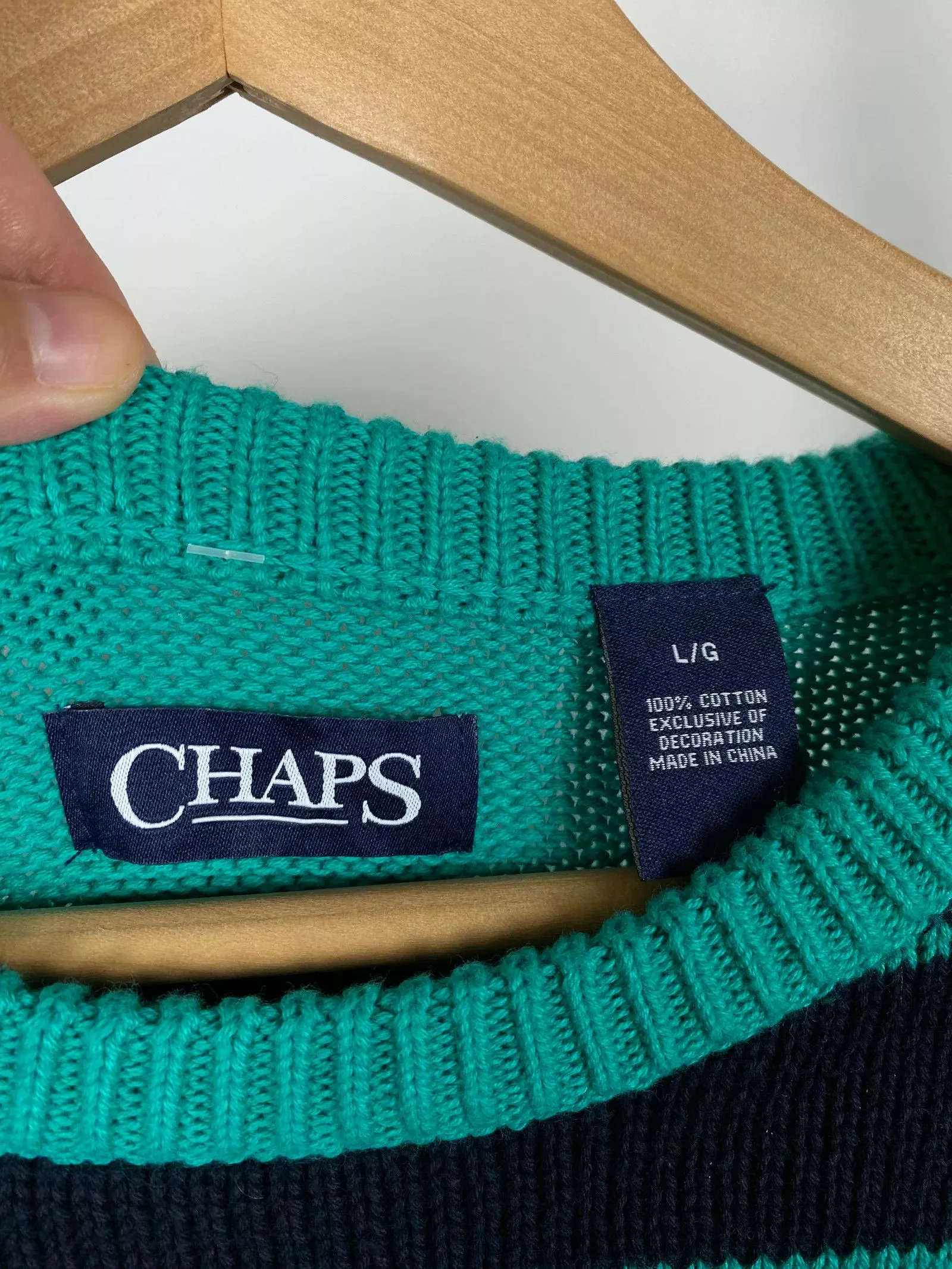 Chaps Sweaters Knitwear Chaps Cardigan Green