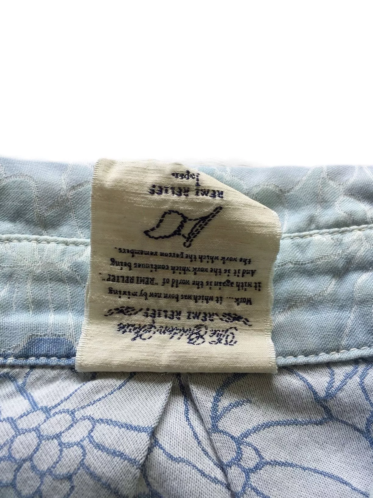 Remi Relief Shirts Button Ups Remi Relief Vintage Japanese Esque Printed Pull over shirt Multi