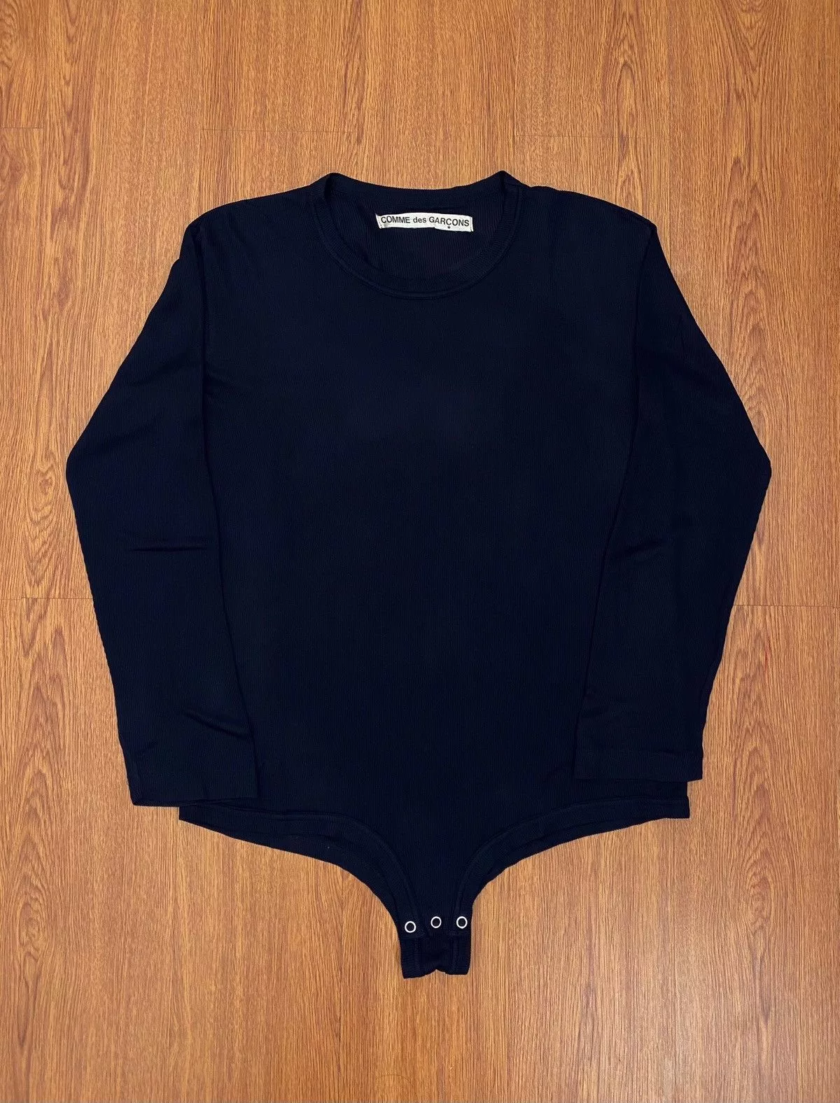 Comme des Garcons Long Sleeve T Shirts Comme des Garcons × Comme des Garcons Homme × Vintage Vintage Comme des garcons working man LS Blue