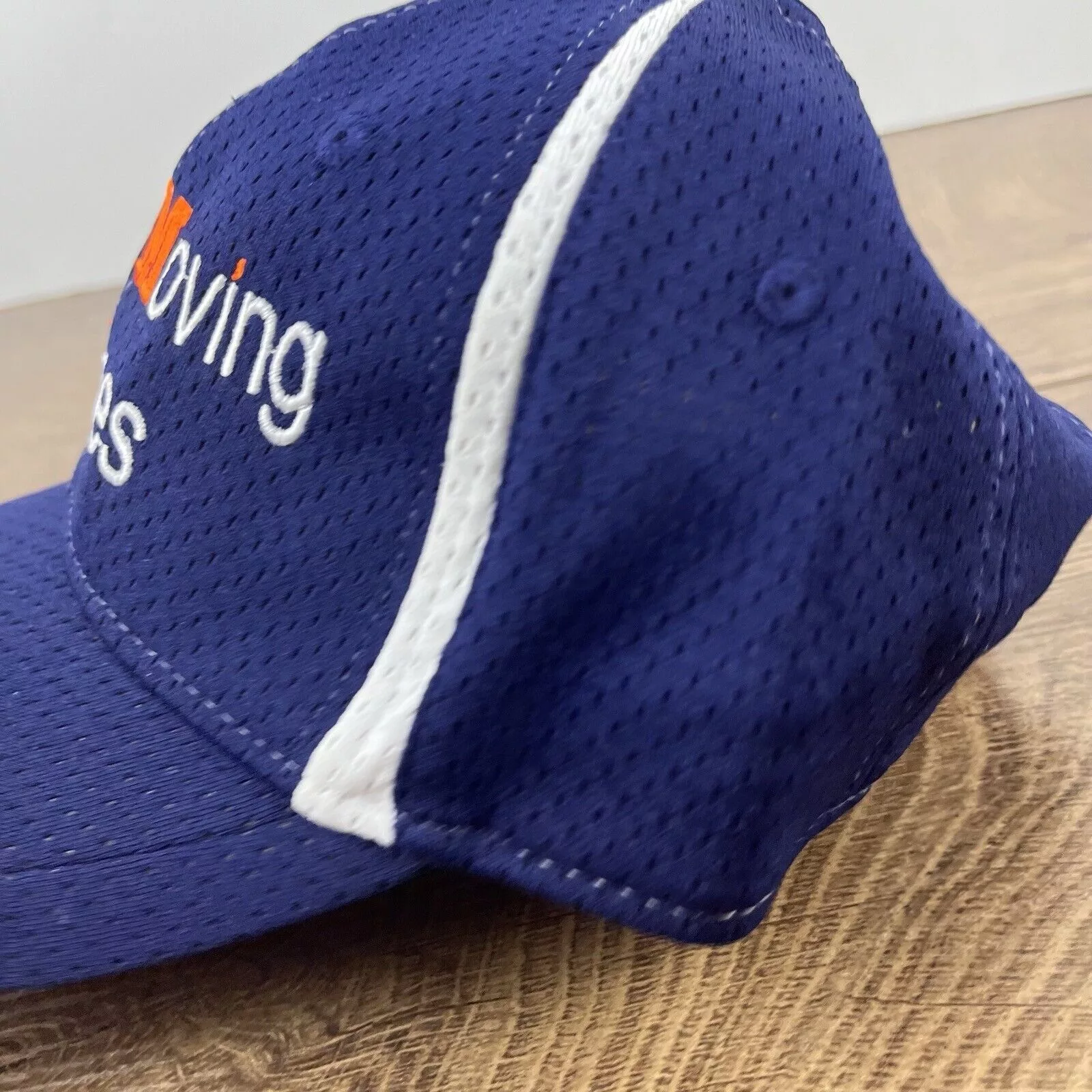 Other Hats Other QMS Hat Quality Moving Services Hat Blue Cap Adjustable Blue