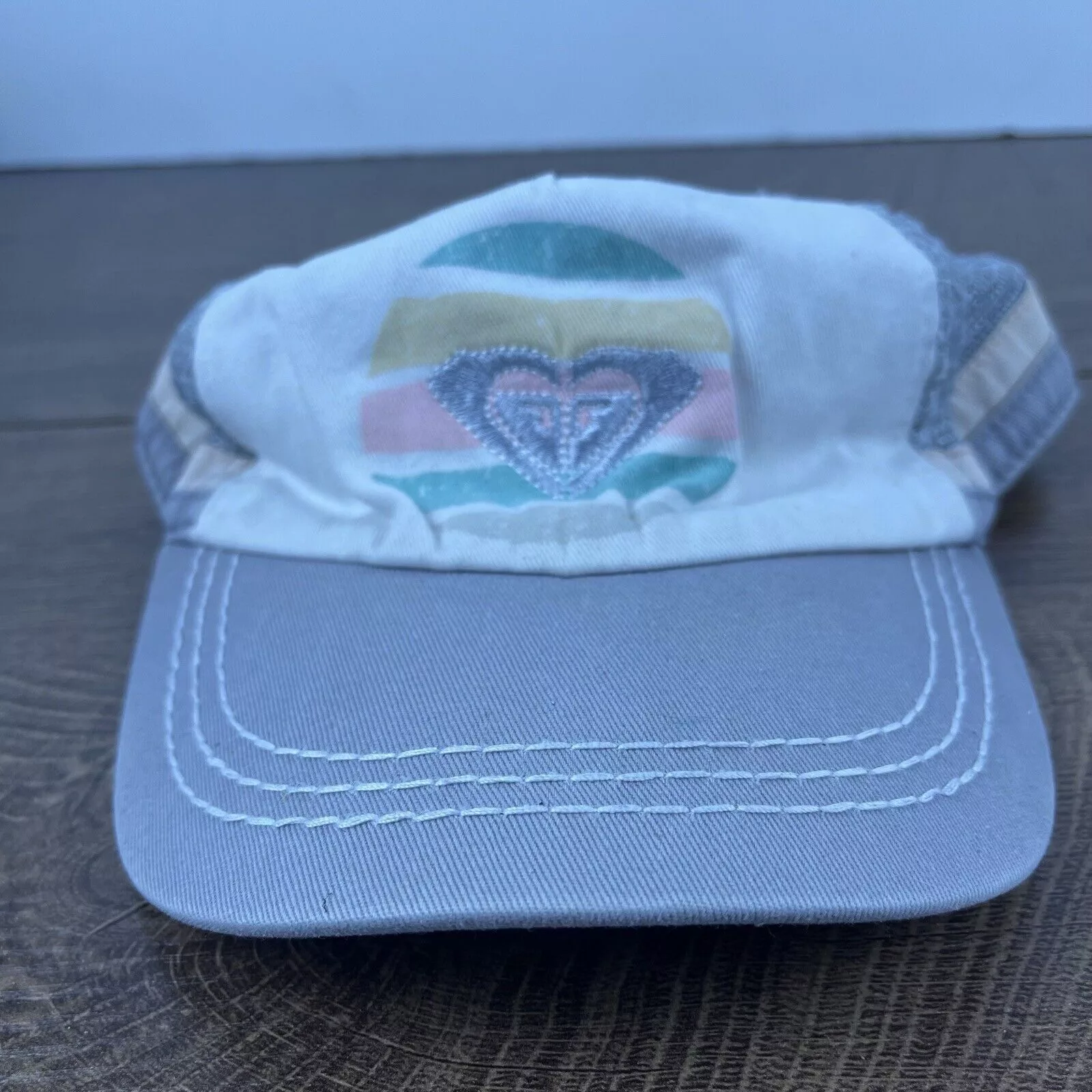 Other Hats Other Roxy Gray Hat ROXY Adjustable Hat White Adjustable Hat White