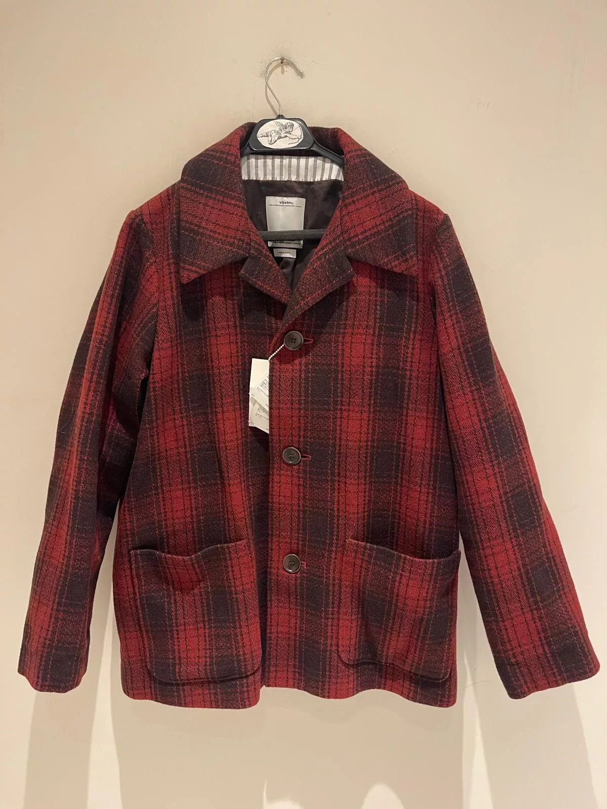 Visvim Heavy Coats Visvim Jacket Red