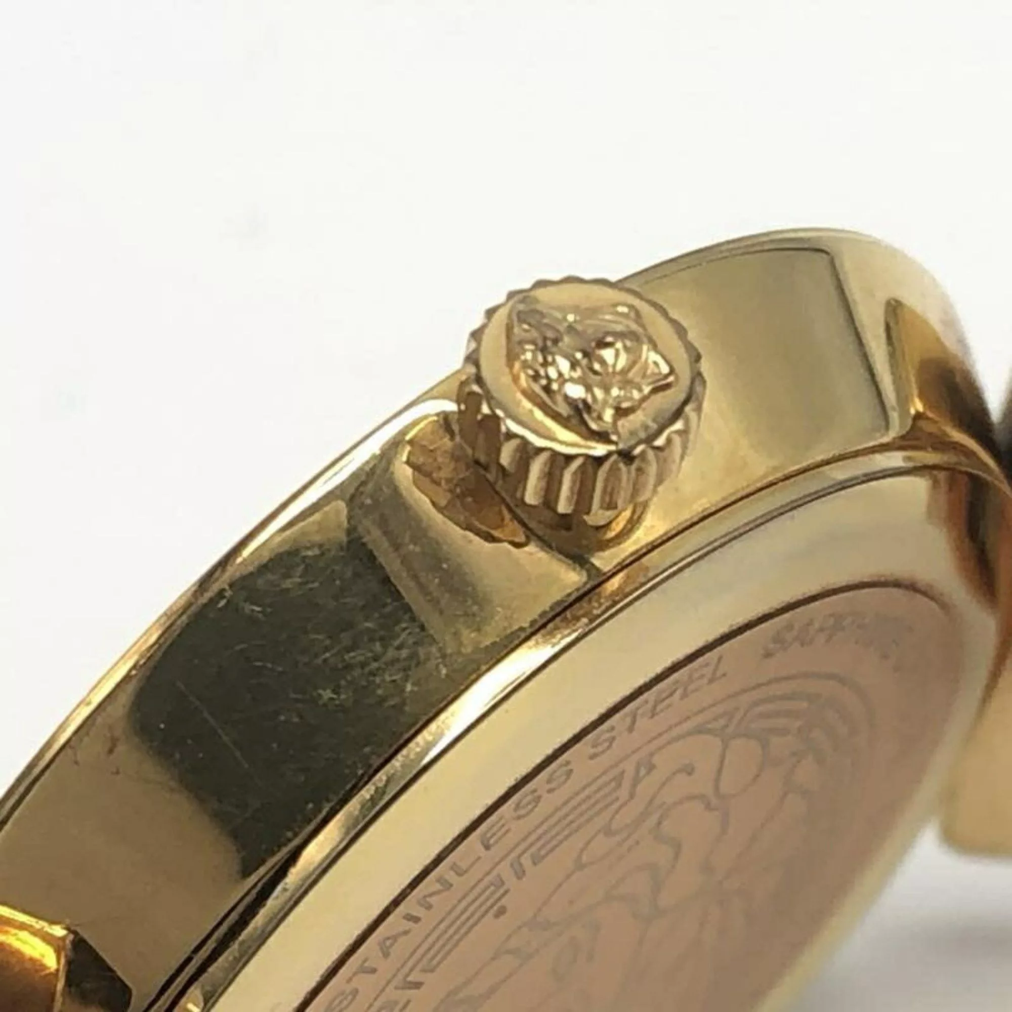 Versace Watches VERSACE Vanity Watch Orange Versace