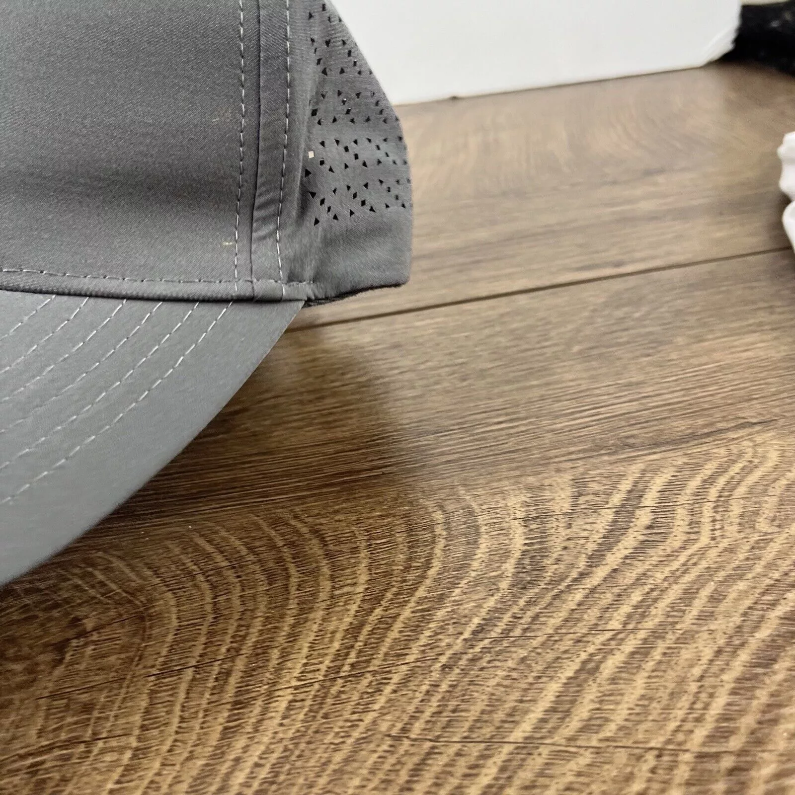 Other Hats Other Gray Athletic Hat Running Cap Hat Gray Hat Adjustable Hat Gr