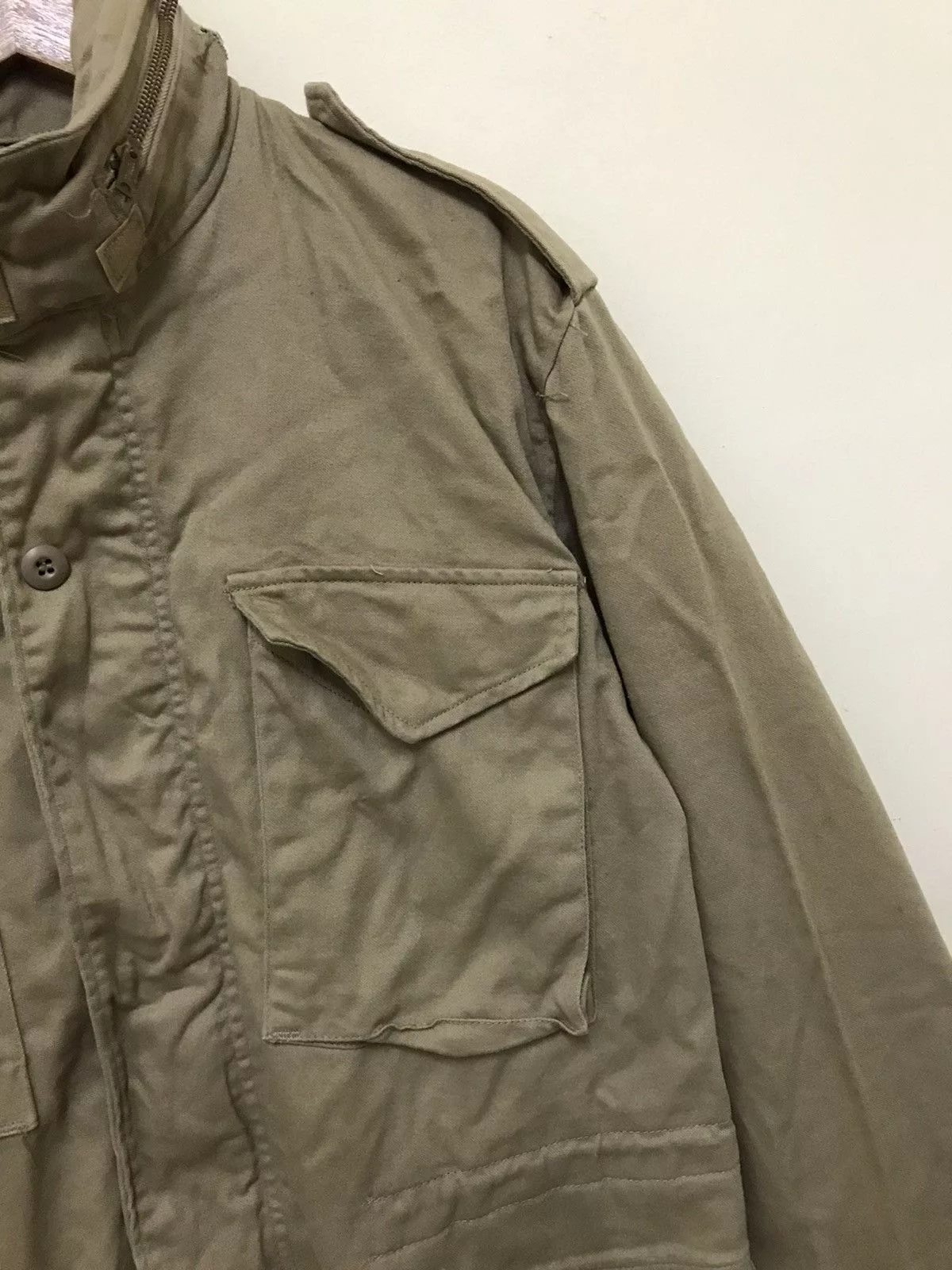 Alpha Industries Heavy Coats Alpha Industries Man Field Cold Weather Multipocket Jacket Beige